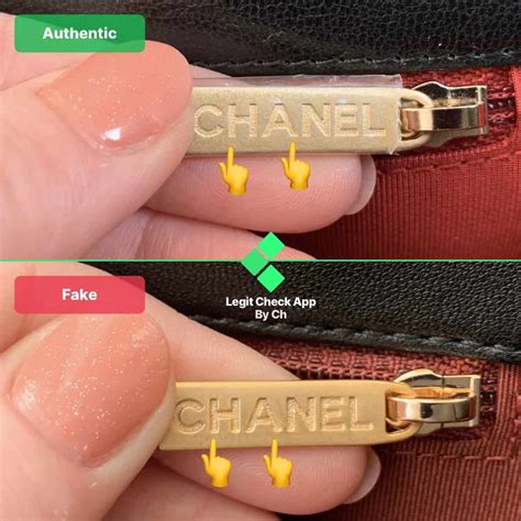 chanel chain real vs fake|how to tell real chanel bag.